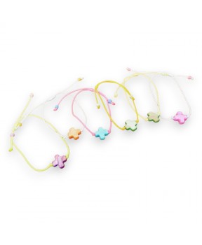 Pulseras solidarias de colores Fundación Aladina