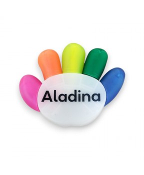 Set marcadores Fundación Aladina para regalar