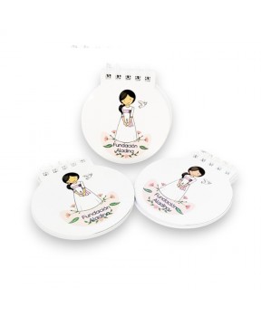 Mini bloc comunión niña aladina