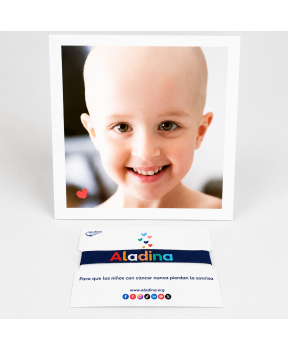 Pack tarjeta con pulsera para celebraciones solidarias