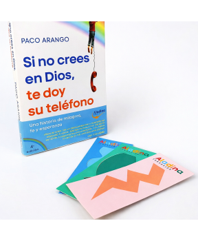 Pack de lectura solidaria para Feria del Libro con libro y marcapáginas - Fundación Aladina